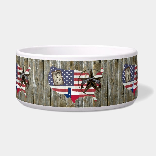 テキサス州ローンスターデュリングピスターズ最も指名手札 ボウル (正面)