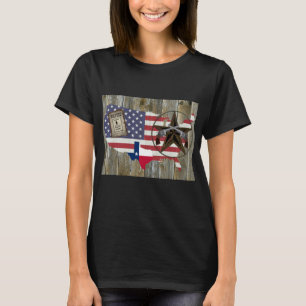 テキサス州ローンスターデュリングピスターズ最も指名手札 Tシャツ