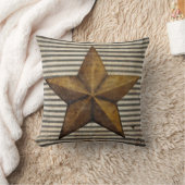 テキサス州ローンスター男の赤ちゃん素朴ファームボー子供部屋 クッション (ブランケット)