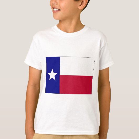 テキサス州ローン星旗 Tシャツ (正面)