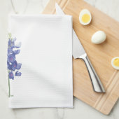 テキサス州ワイルドフラワーブルーボンネット キッチンタオル (四つ折り)