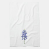 テキサス州ワイルドフラワーブルーボンネット キッチンタオル (縦)
