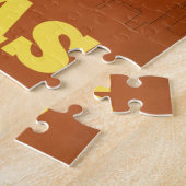 テキサス州ヴィンテージアカッコいいート歴史写真旅行Pu ジグソーパズル (側面)