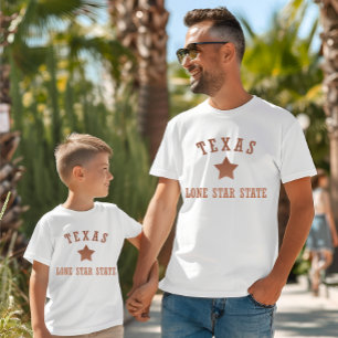 テキサス州ヴィンテージ単独星州 Tシャツ