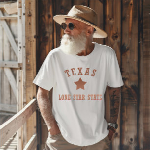 テキサス州ヴィンテージ単独星州 Tシャツ