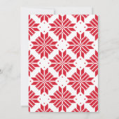 テキサス州中部からの温かい願い カード (裏面)