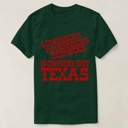 テキサス州以外 Tシャツ (デザイン正面)