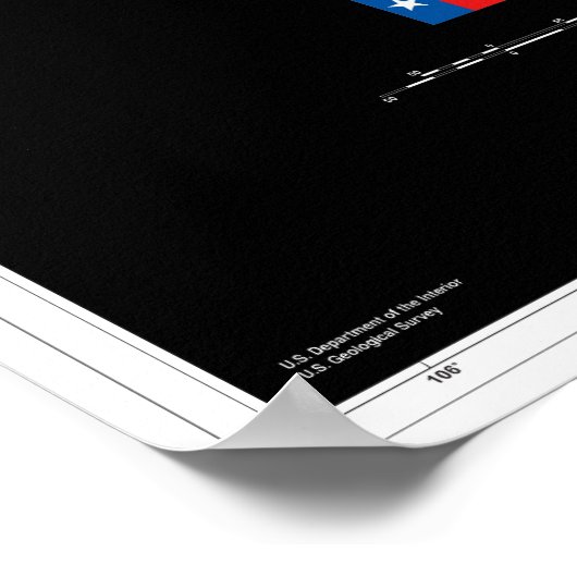 テキサス州元宇宙 ポスター (角)