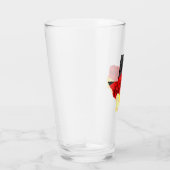 テキサス州先住民ポリゴンドイツ国旗 タンブラーグラス (右)