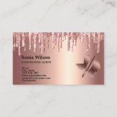 テキサス州公証人ローン調印代理モダンバラ金ゴールド 名刺 (裏面)