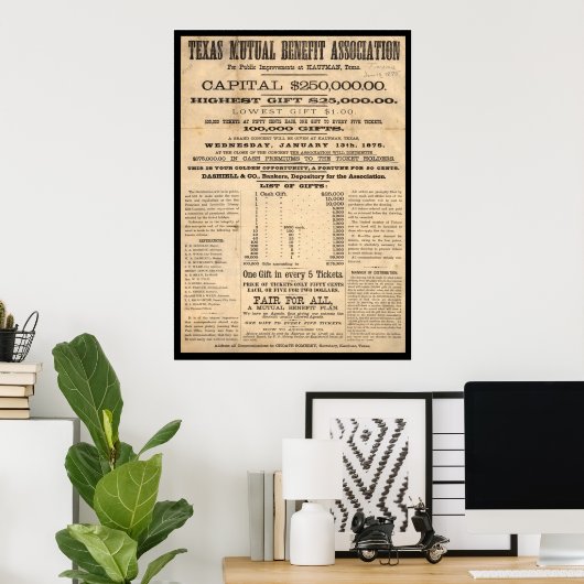 テキサス州共済組合 ポスター (ホームオフィス)