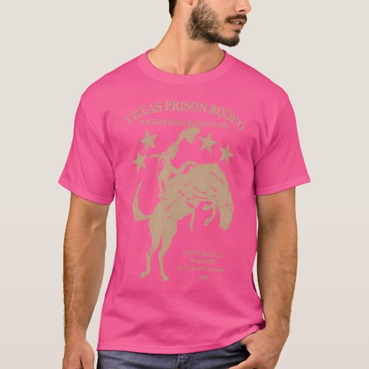 テキサス州刑務所ロデオ1931ロデオ Tシャツ (正面)