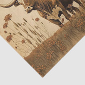 テキサス州初期のロンゴルズ 薄葉紙 (詳細)