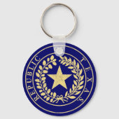 テキサス州印 キーホルダー (正面)