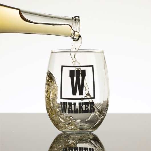 テキサス州国旗とフラワーブルーボンネット(名前をカスタムする付) ステムなしワイングラス