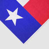 テキサス州国旗のティッシュペーパー 薄葉紙 (詳細)