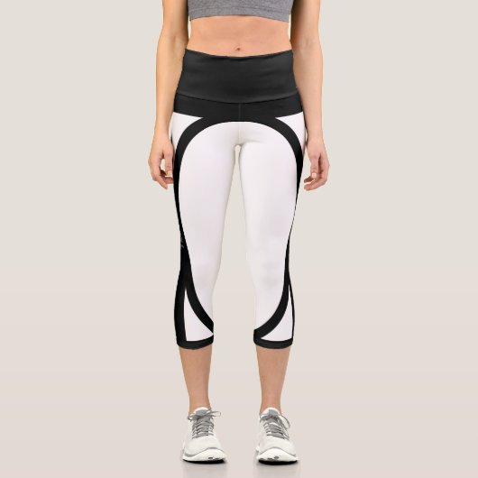 テキサス州国旗のレギンス カプリレギンス (正面)