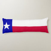 テキサス州国旗の抱き枕 ボディピロー (裏面)