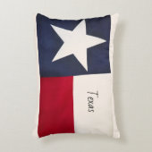 テキサス州国旗の枕 アクセントクッション (正面(垂直))