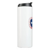 テキサス州国旗登山カラビナー タンブラー (回転左)