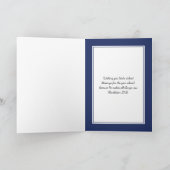 テキサス州国旗 |フェスティバルプラムプリン |クリスマス シーズンカード (内部)