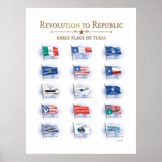 テキサス州国旗 ポスター