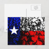 テキサス州国旗 ポストカード (正面/裏面)