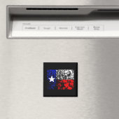 テキサス州国旗 マグネット (インサイチュ (食洗機))