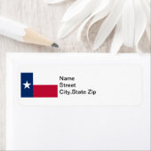 テキサス州国旗 ラベル (インサイチュ)