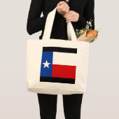 テキサス州国旗 ラージトートバッグ (正面(商品))