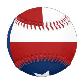 テキサス州国旗 野球ボール (正面)