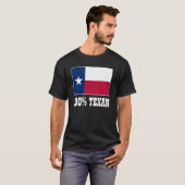 テキサス州国旗 | 100%テシャン Tシャツ (正面フル)