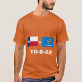 テキサス州国旗 Tシャツ (正面)