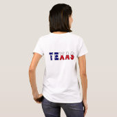 テキサス州国旗 Tシャツ (裏面フル)