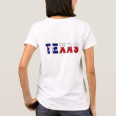 テキサス州国旗 Tシャツ (裏面)