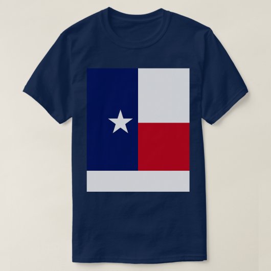 テキサス州国旗 Tシャツ (デザイン正面)