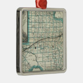 テキサス州太平洋の鉄道 メタルオーナメント (右)