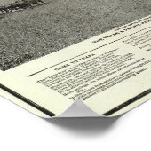 テキサス州太平洋鉄道 ポスター (角)