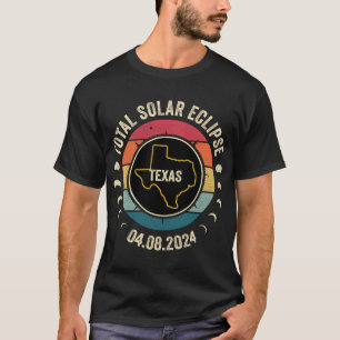 テキサス州太陽のトータルEclipse 2024 American Totality A Tシャツ