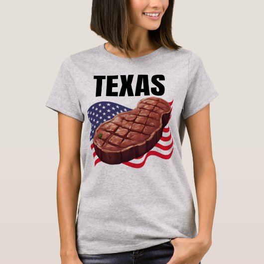 テキサス州女子Tシャツ Tシャツ (正面)