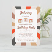 テキサス州子供の誕生日パーティー 招待状 (スタンド正面)