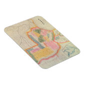 テキサス州州の地図 | 1835 マグネット (右側)