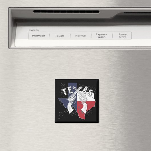 テキサス州州クロストピスターズ記念動揺して品 マグネット (インサイチュ (食洗機))