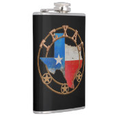 テキサス州州バーンアート フラスク (右)