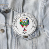 テキサス州州フリーメーソンロッジ 缶バッジ (インサイチュ)