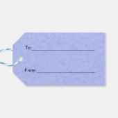 テキサス州州モッキンバード&ブルーボンネットフラワー ギフトタグ (裏面横)