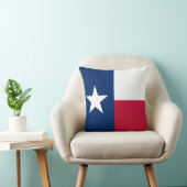 テキサス州州旗の正方形ジッパー装飾用クッション クッション (椅子)