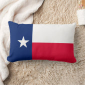 テキサス州州旗デザイン ランバークッション (ブランケット)
