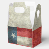 テキサス州州旗ヴィンテージレトロスタイルギフトボックス フェイバーボックス (オープン)