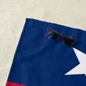 テキサス州州旗 ビーチタオル (インサイチュ)